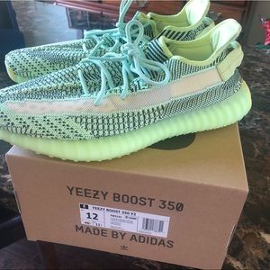 Yeezy Boost Size 12 “Yeezreal” non-reflective.